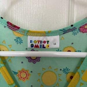 Dot Dot Smile Sunshine and Flowers Dress